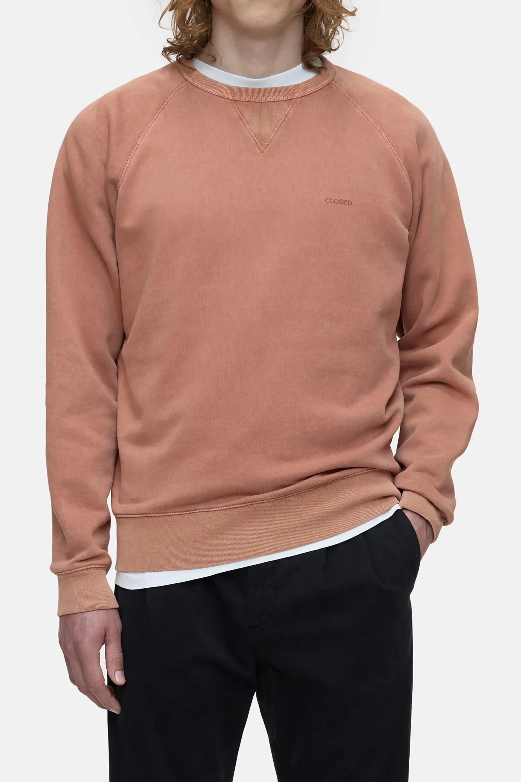 Closed Sweatshirts*Sweatshirt aus Bio-Baumwolle Redclay