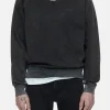 Closed Sweatshirts*Sweatshirt aus Bio-Baumwolle Black