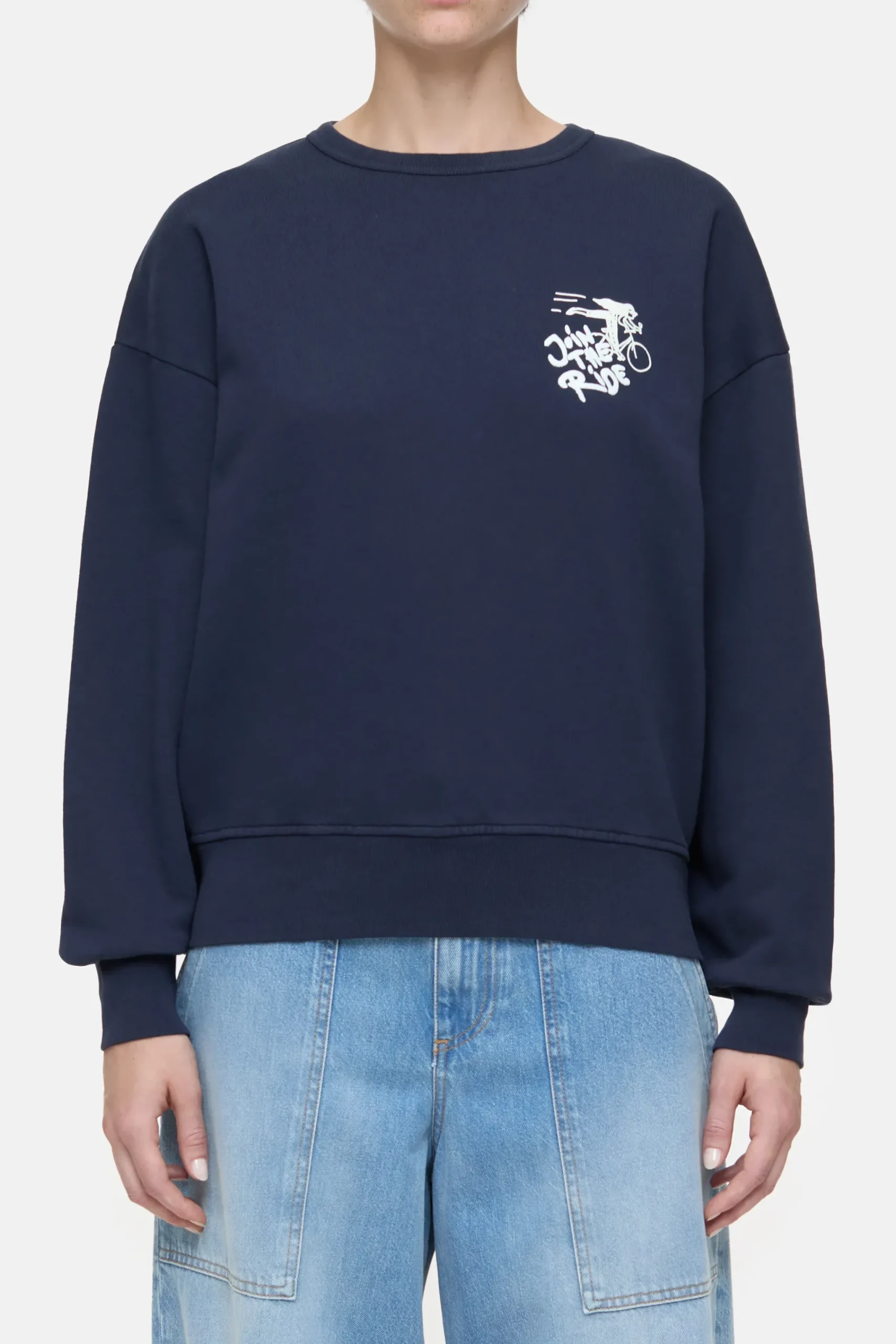 Closed Sweatshirts*Sweatshirt aus Bio-Baumwolle Darknight