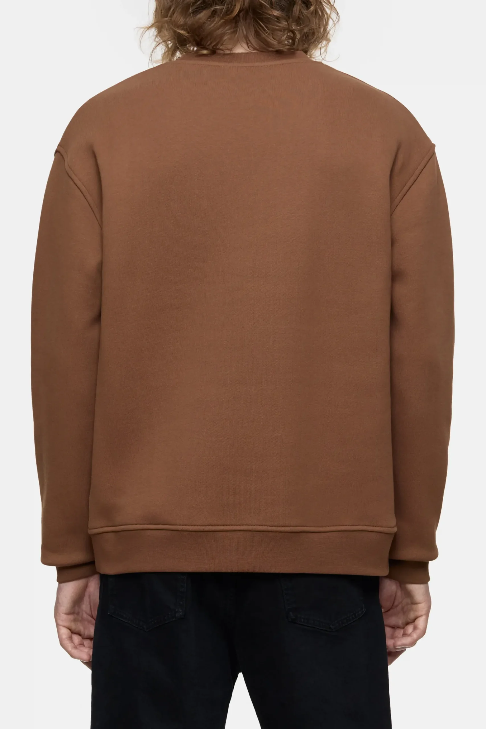 Closed Sweatshirts*Sweatshirt aus Bio-Baumwolle Chestnut