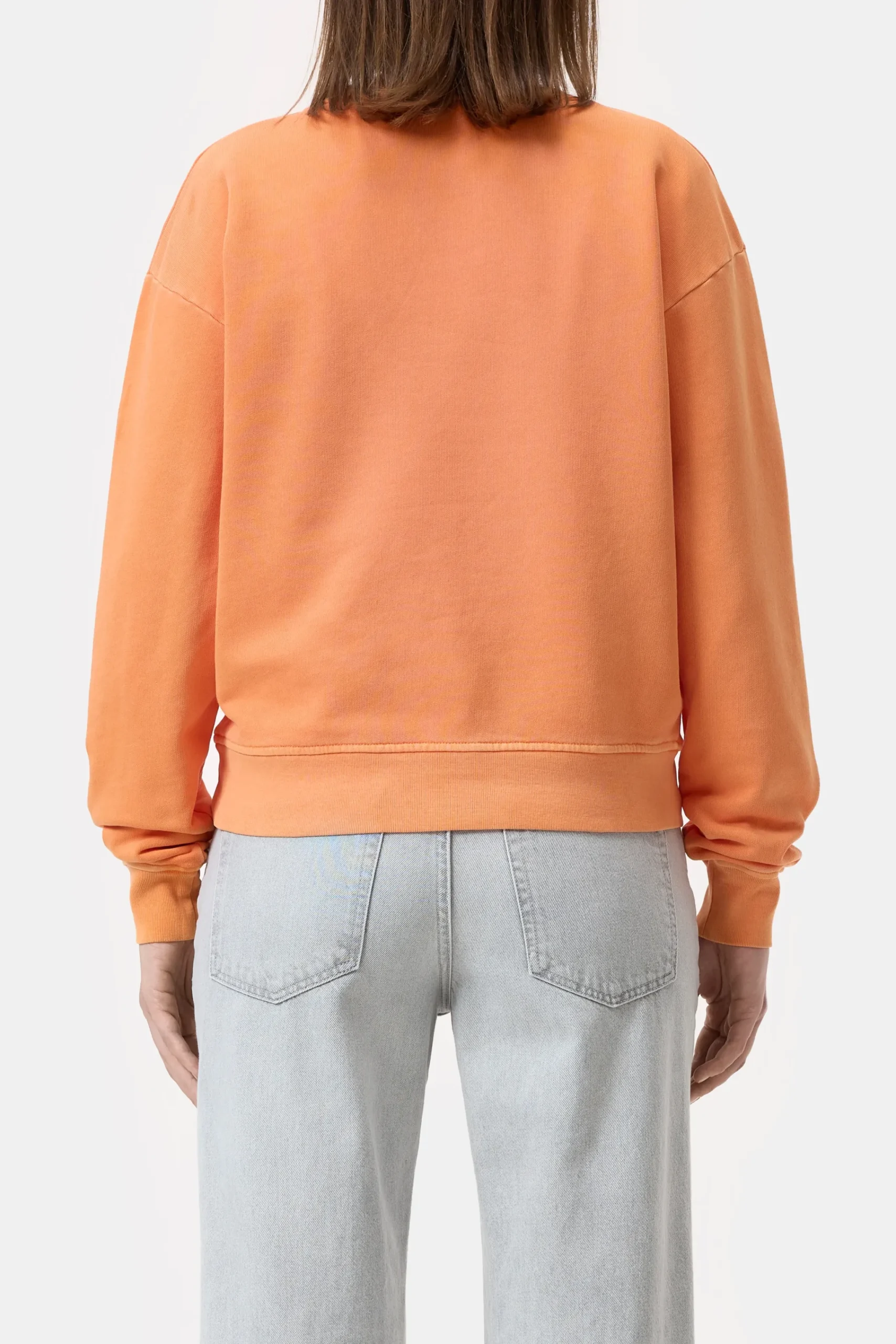 Closed Sweatshirts*Sweatshirt aus Bio-Baumwolle Pumpkinorange