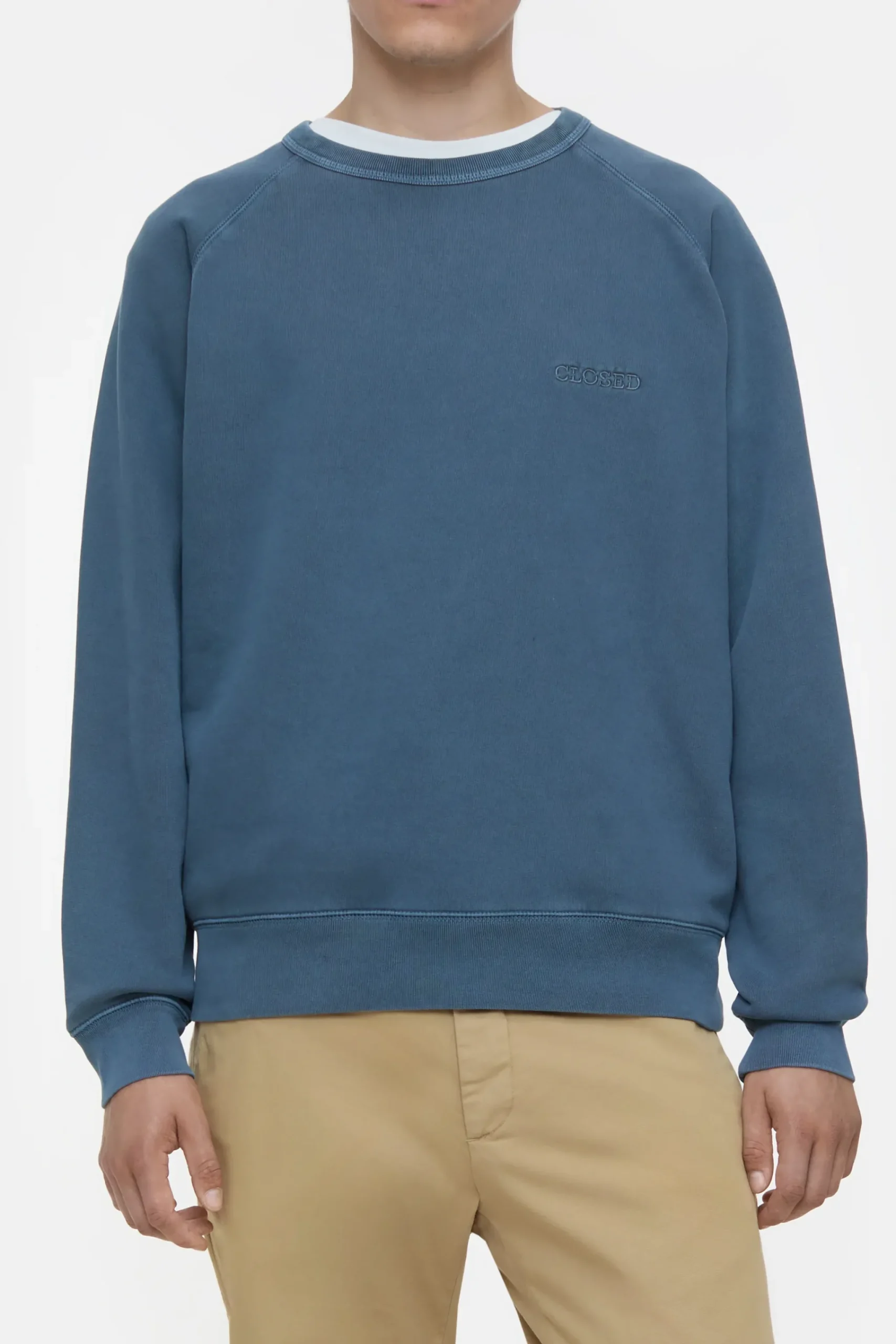 Closed Sweatshirts*Sweatshirt aus reiner Bio-Baumwolle Graphiteblue