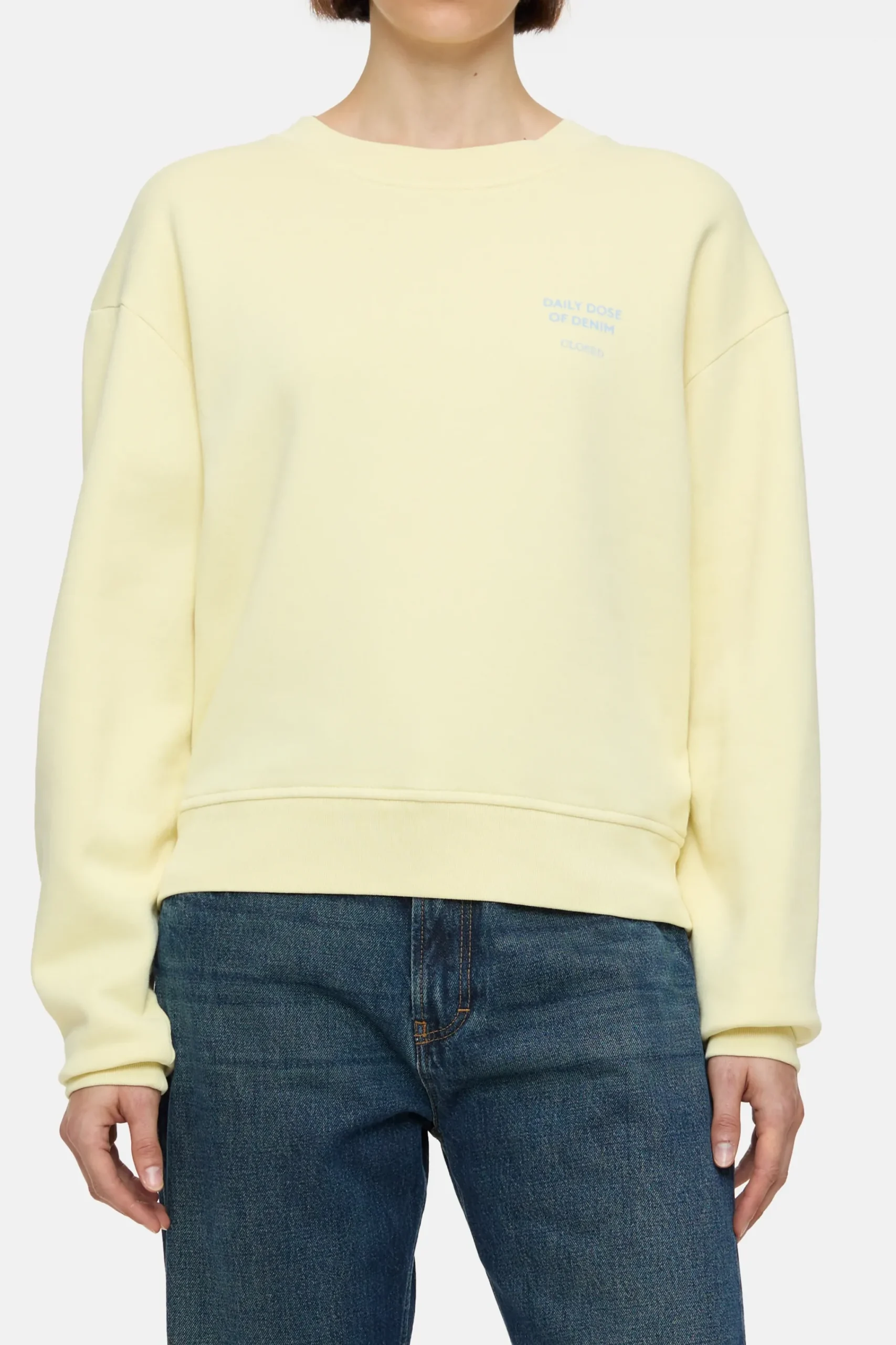 Closed Sweatshirts*Sweatshirt mit Print Vanillabeige