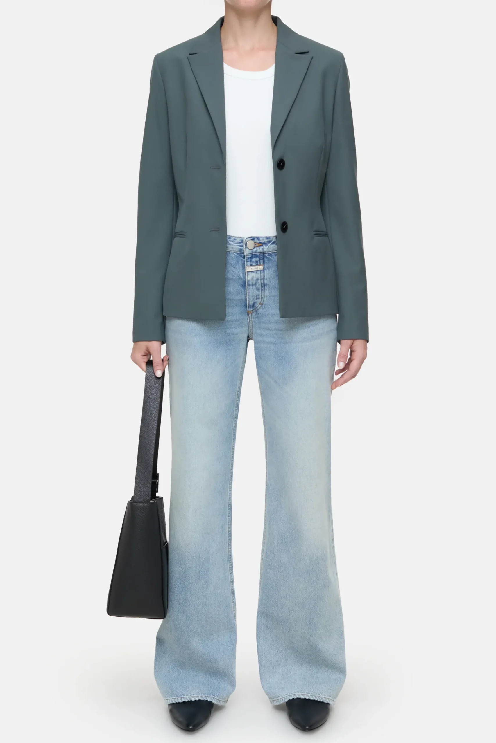 Closed Blazer | Jacken & Mäntel*Taillierter Blazer Pinigreen