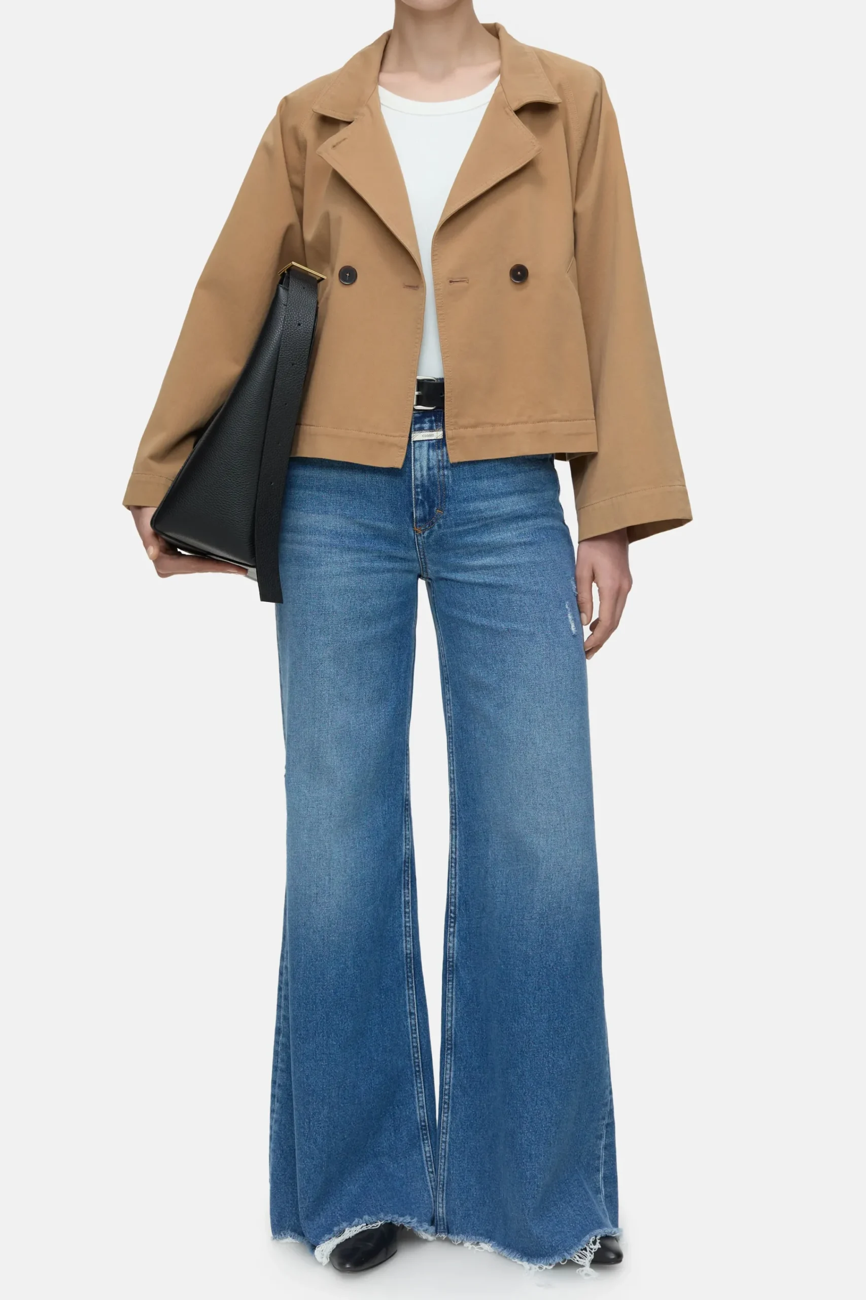 Closed Jacken & Mäntel*Trenchjacke aus Baumwolle Biscottibrown