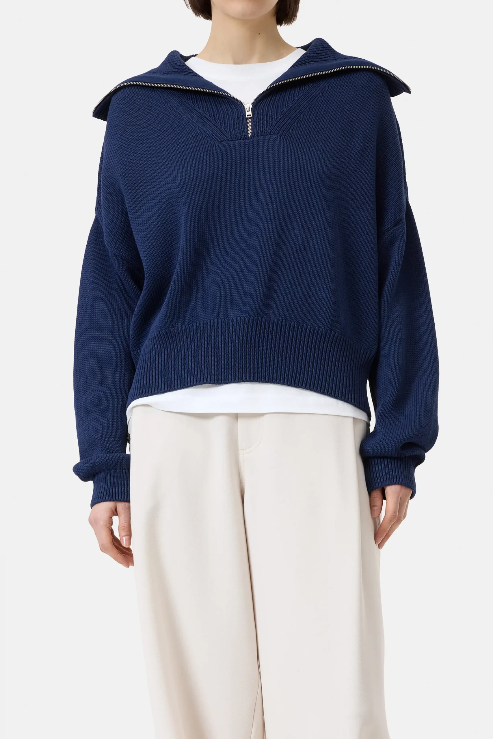 Closed Strick*Troyer aus Bio-Baumwolle Darknight