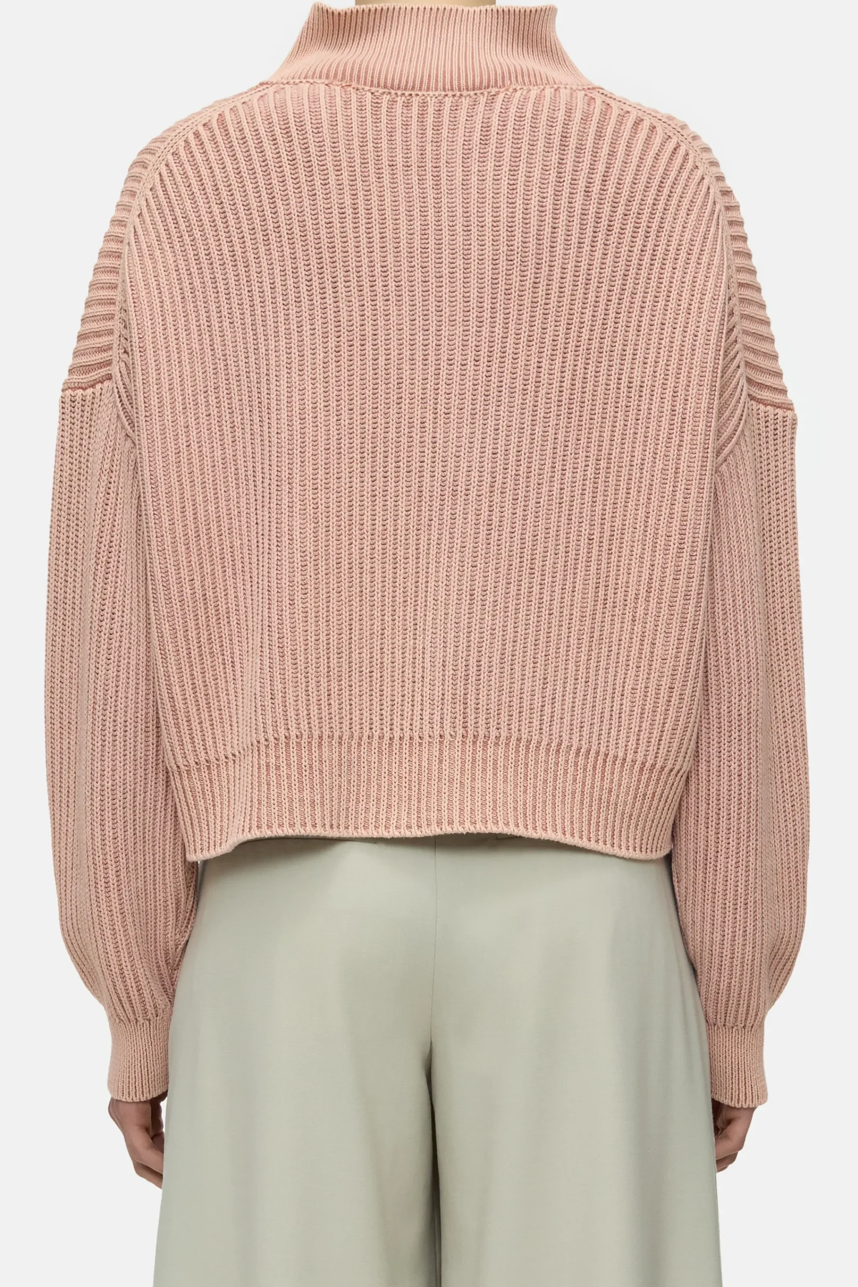 Closed Strick*Troyer aus Bio-Baumwolle Ferrobrown