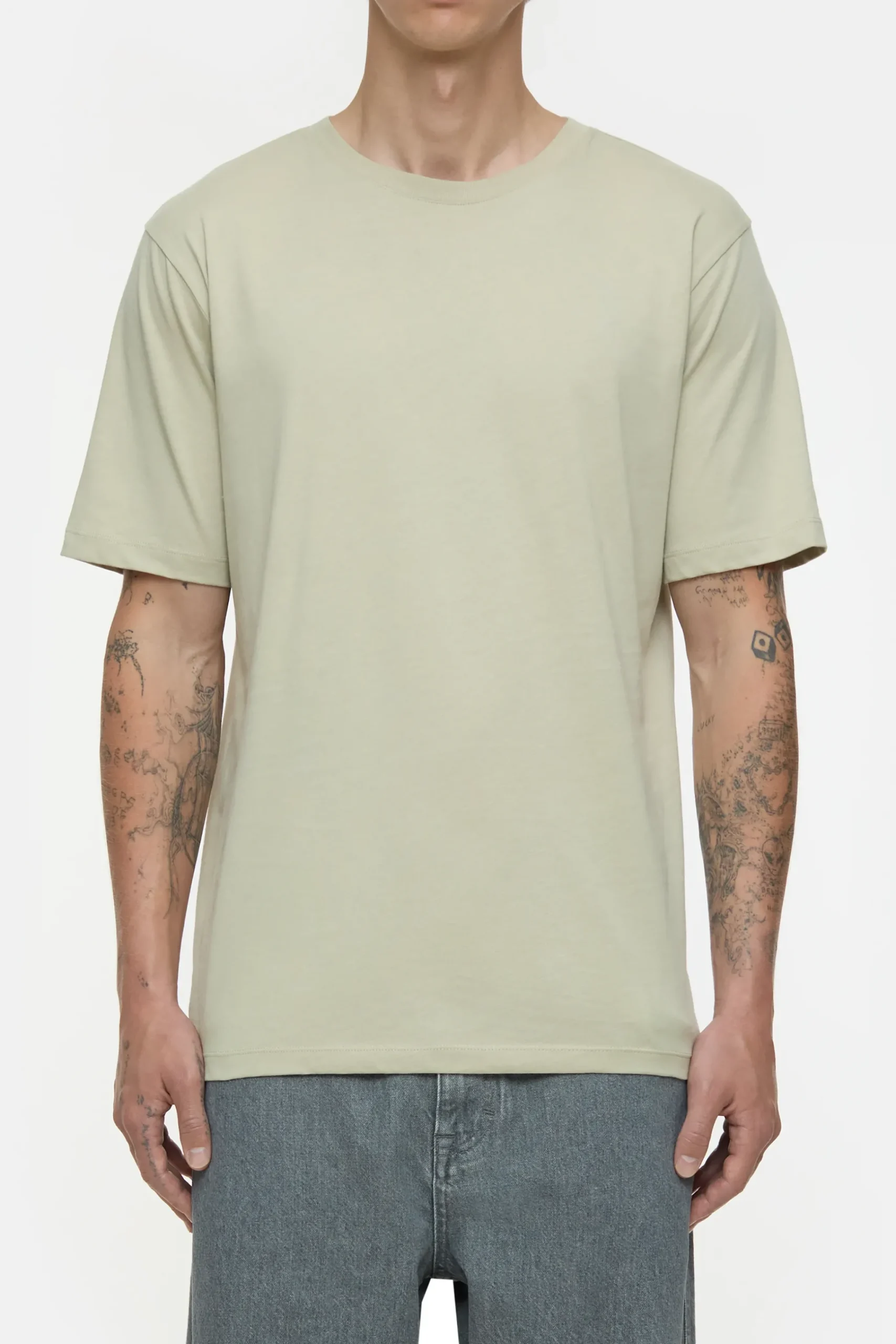 Closed T-shirts*T-Shirt aus Baumwolle Flaxbeige