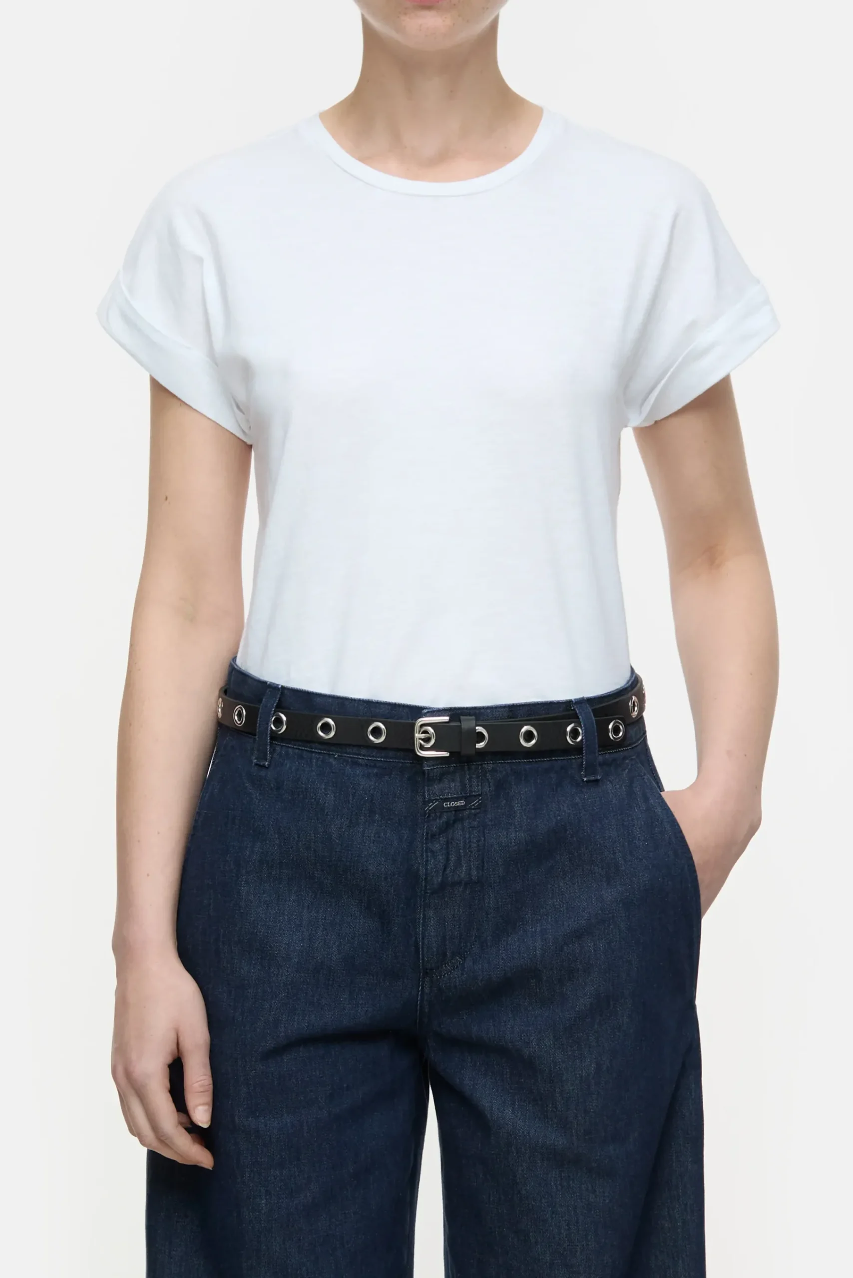 Closed T-shirts*T-Shirt aus Baumwolle White