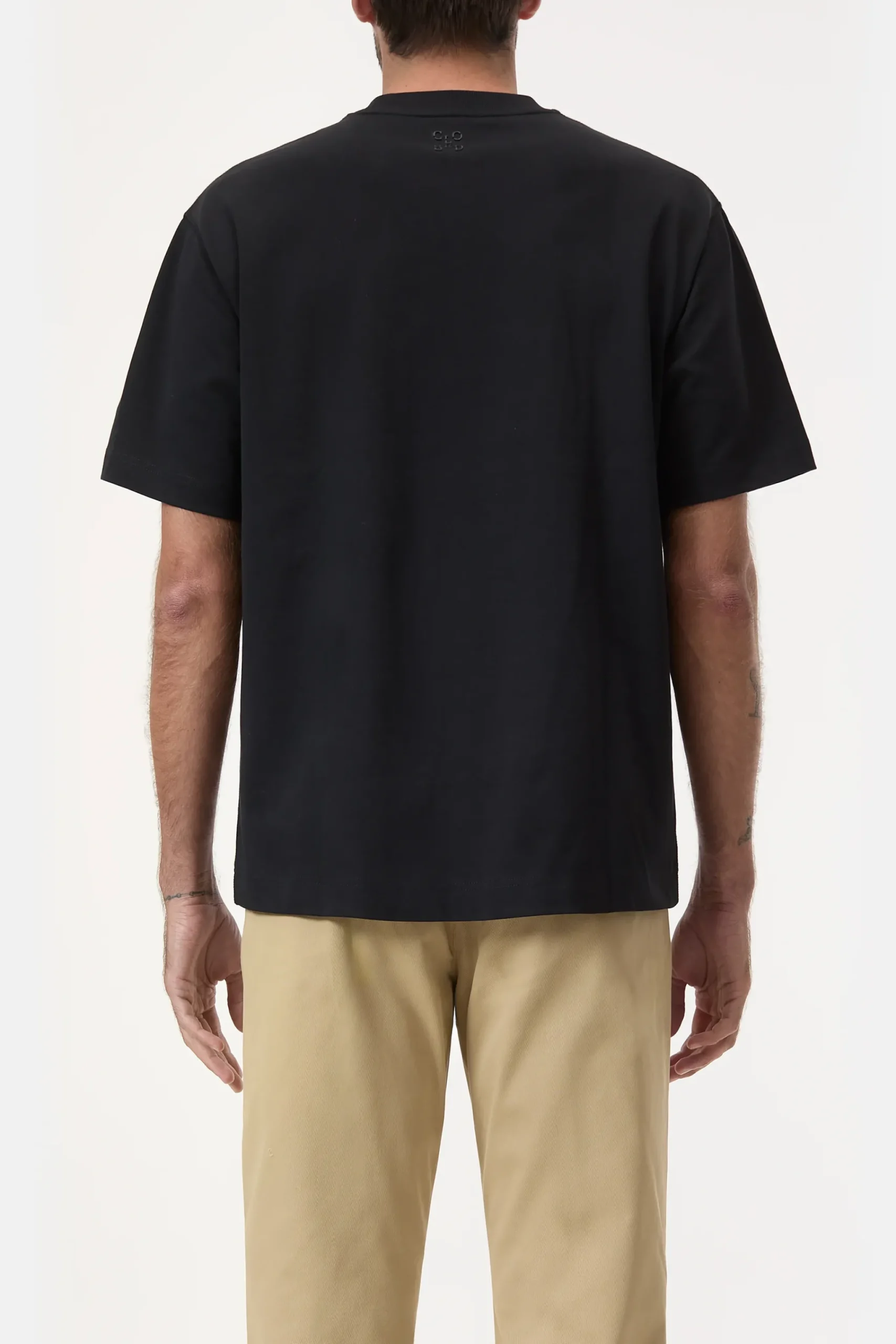 Closed T-shirts*T-Shirt aus Baumwolle Black