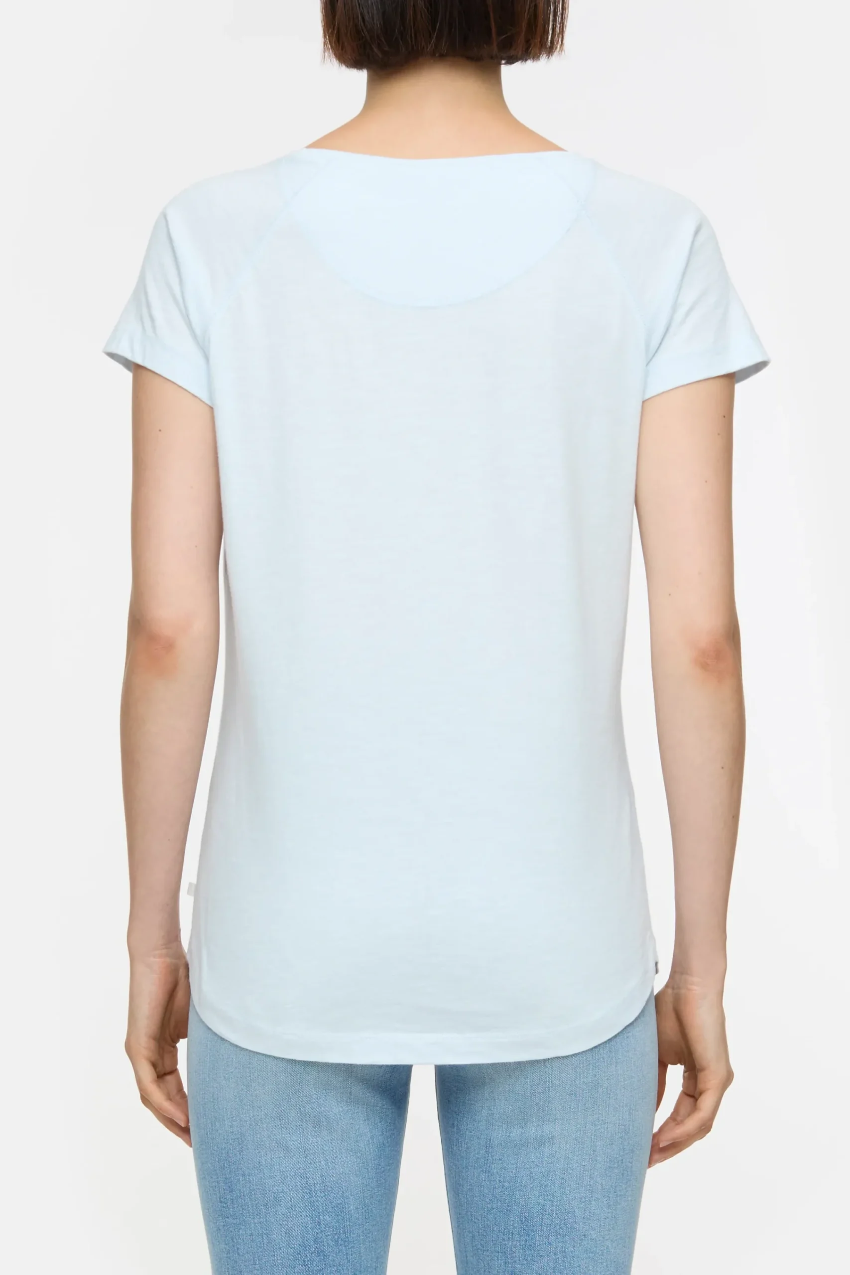 Closed T-shirts*T-Shirt aus Baumwolle Lightskyblue