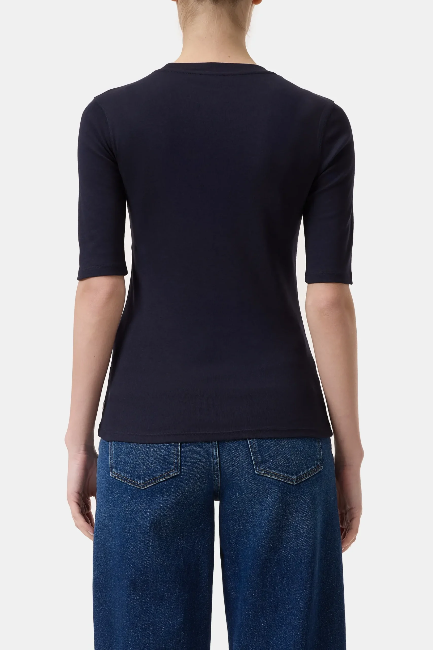 Closed T-shirts*T-Shirt aus Baumwoll-Mix Darknight