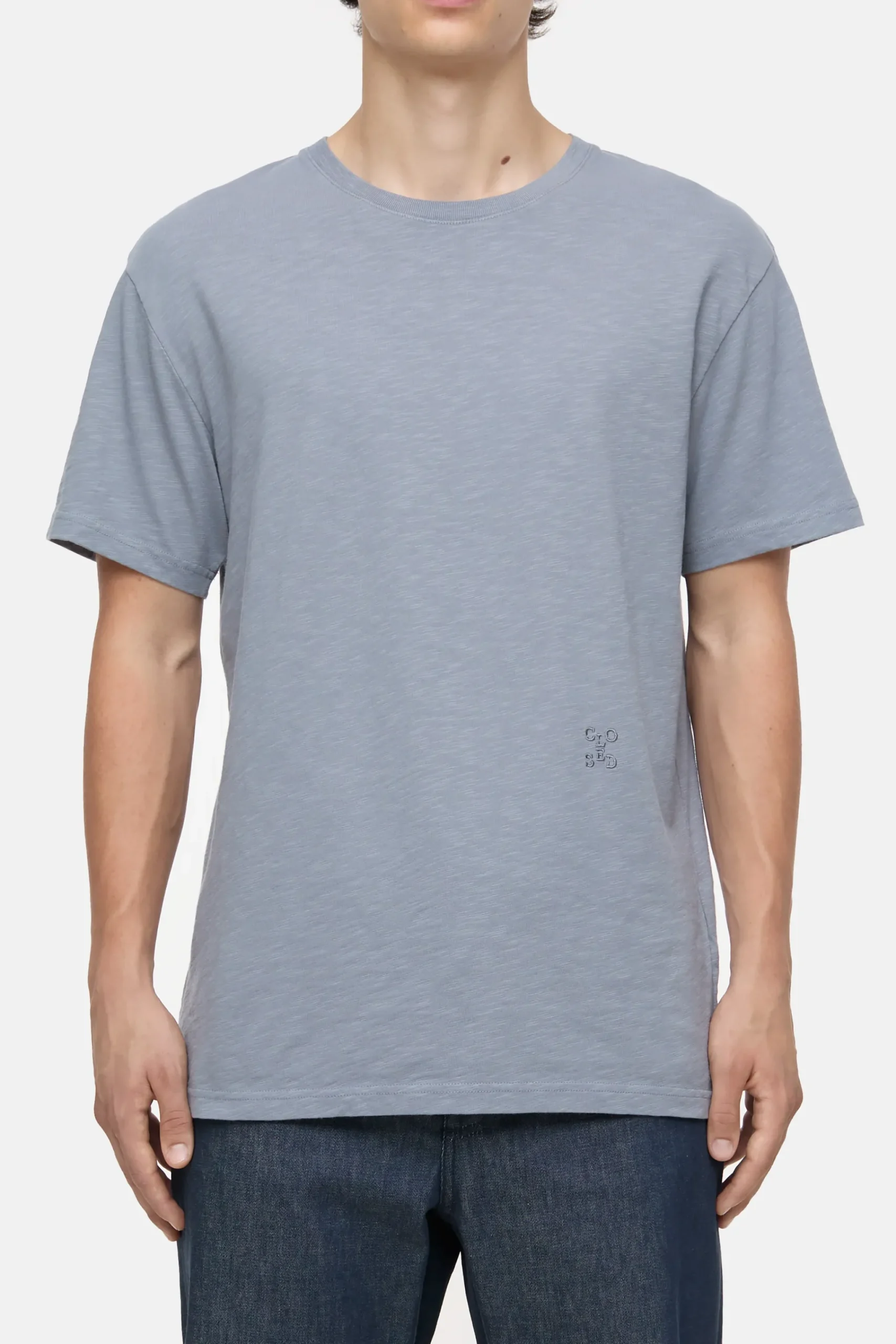 Closed T-shirts*T-Shirt aus Bio-Baumwolle Washedstone