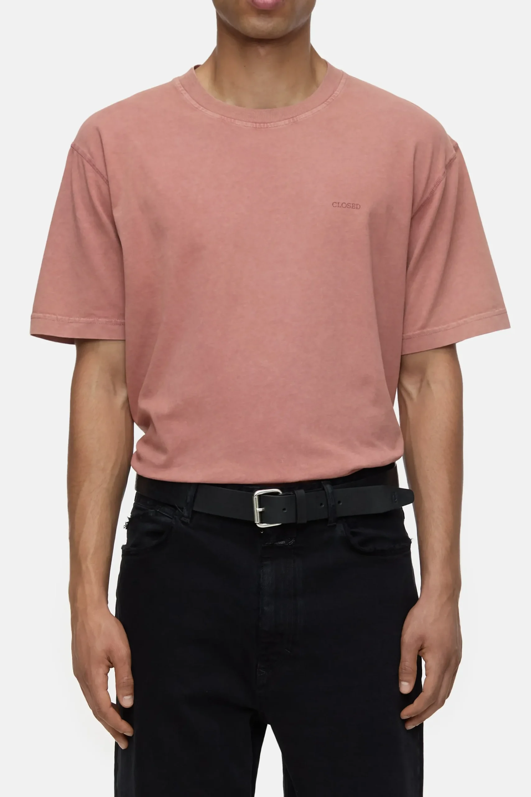 Closed T-shirts*T-Shirt aus Bio-Baumwolle Redclay