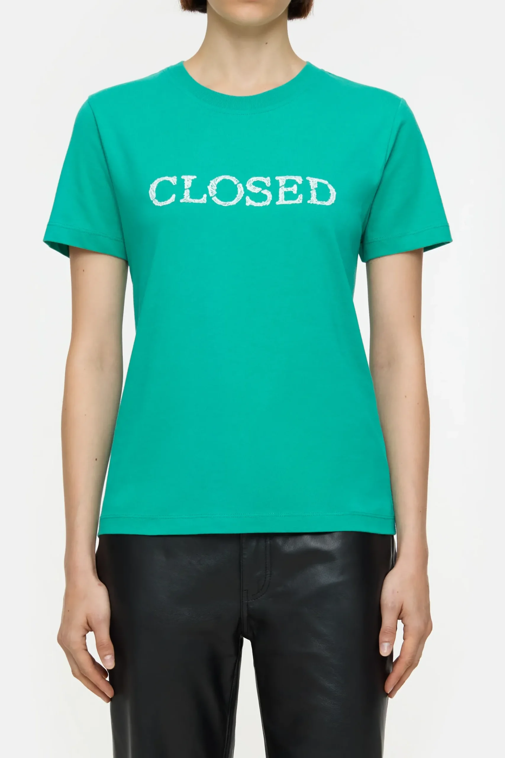 Closed T-shirts*T-Shirt aus Bio-Baumwolle Meadowgreen