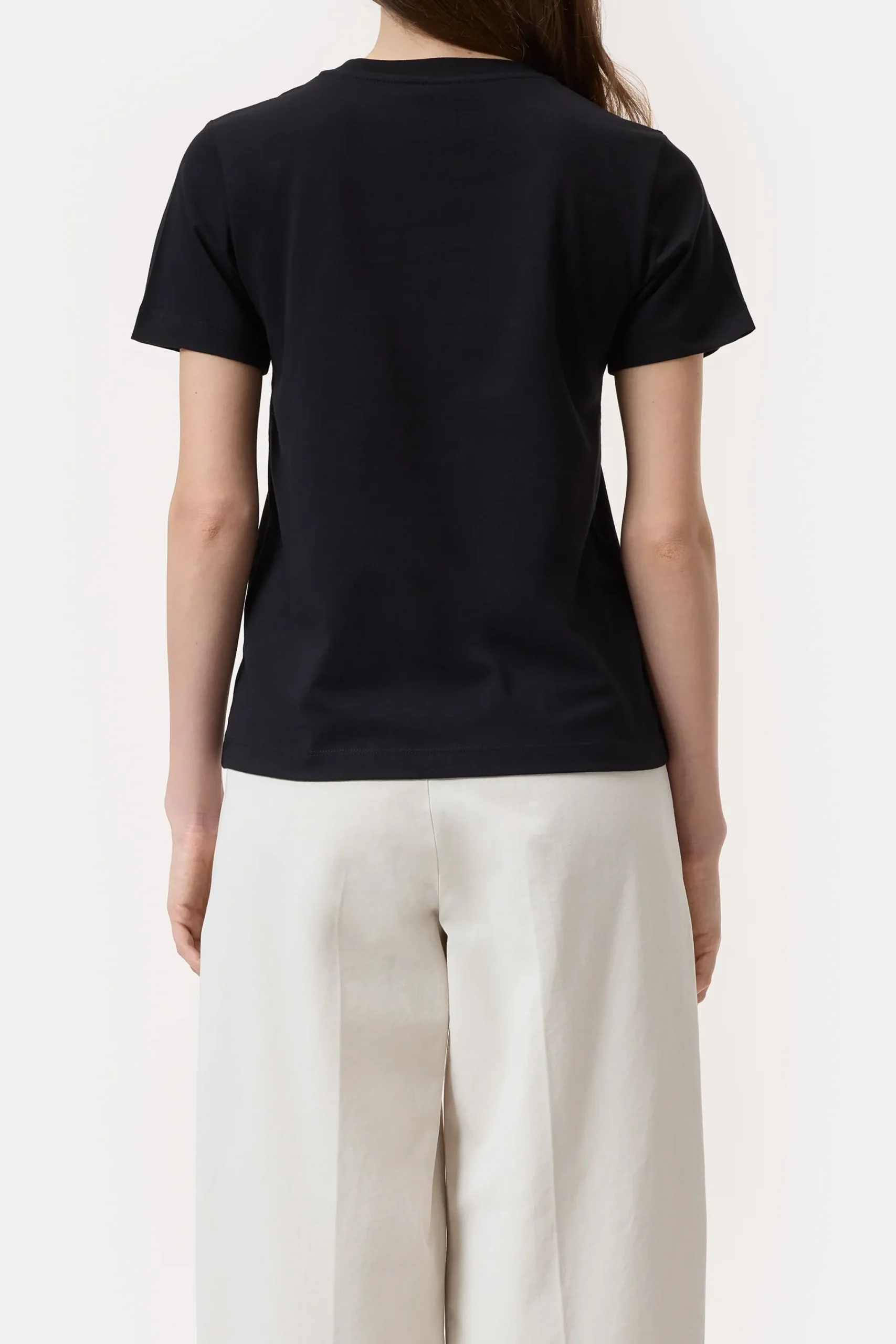 Closed T-shirts*T-Shirt aus Bio-Baumwolle Black