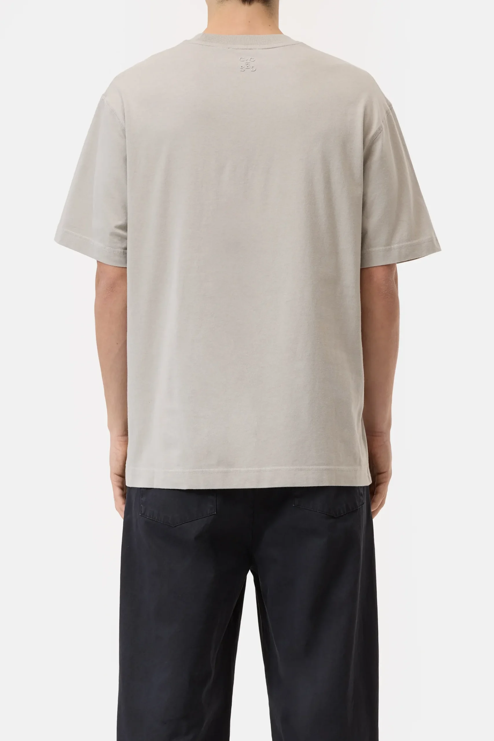 Closed T-shirts*T-Shirt aus reiner Bio-Baumwolle Mudgrey