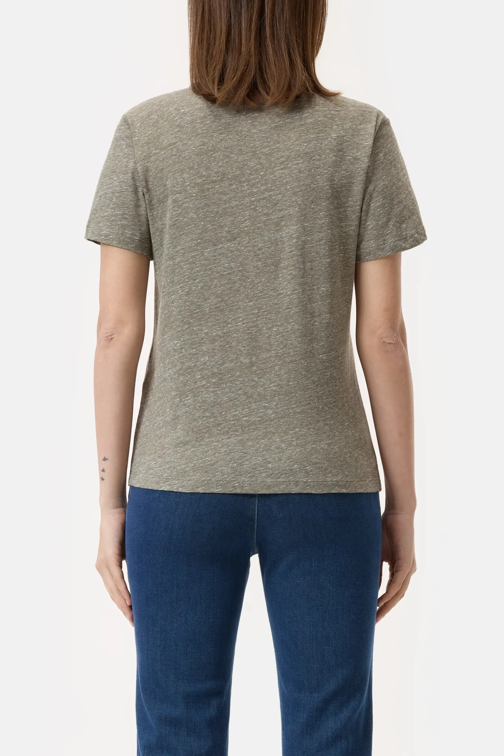 Closed T-shirts*T-Shirt mit Logo Fadedgreen