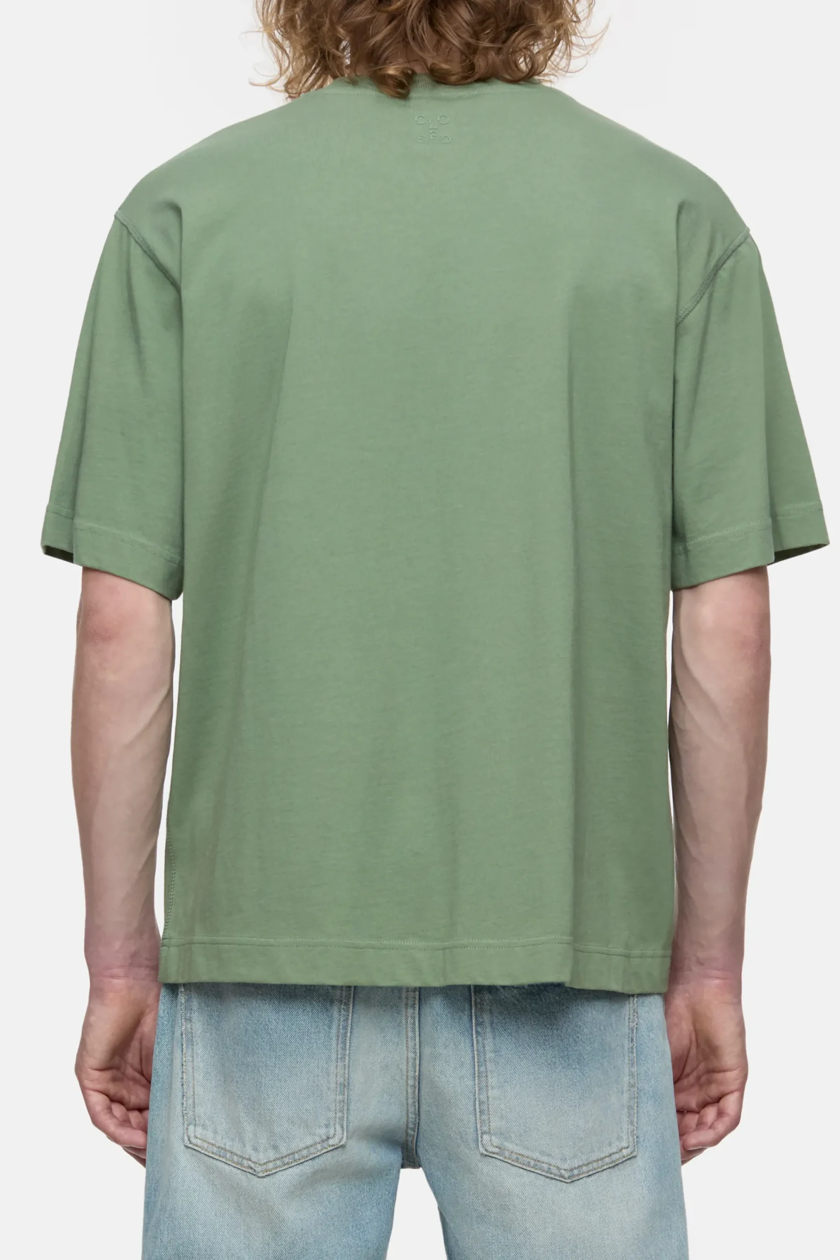 Closed T-shirts*T-Shirt mit Logo aus Baumwolle Eucalyptus