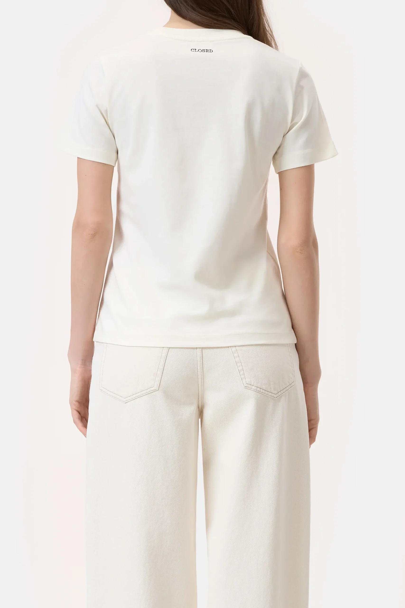 Closed T-shirts*T-Shirt mit Print Ivory