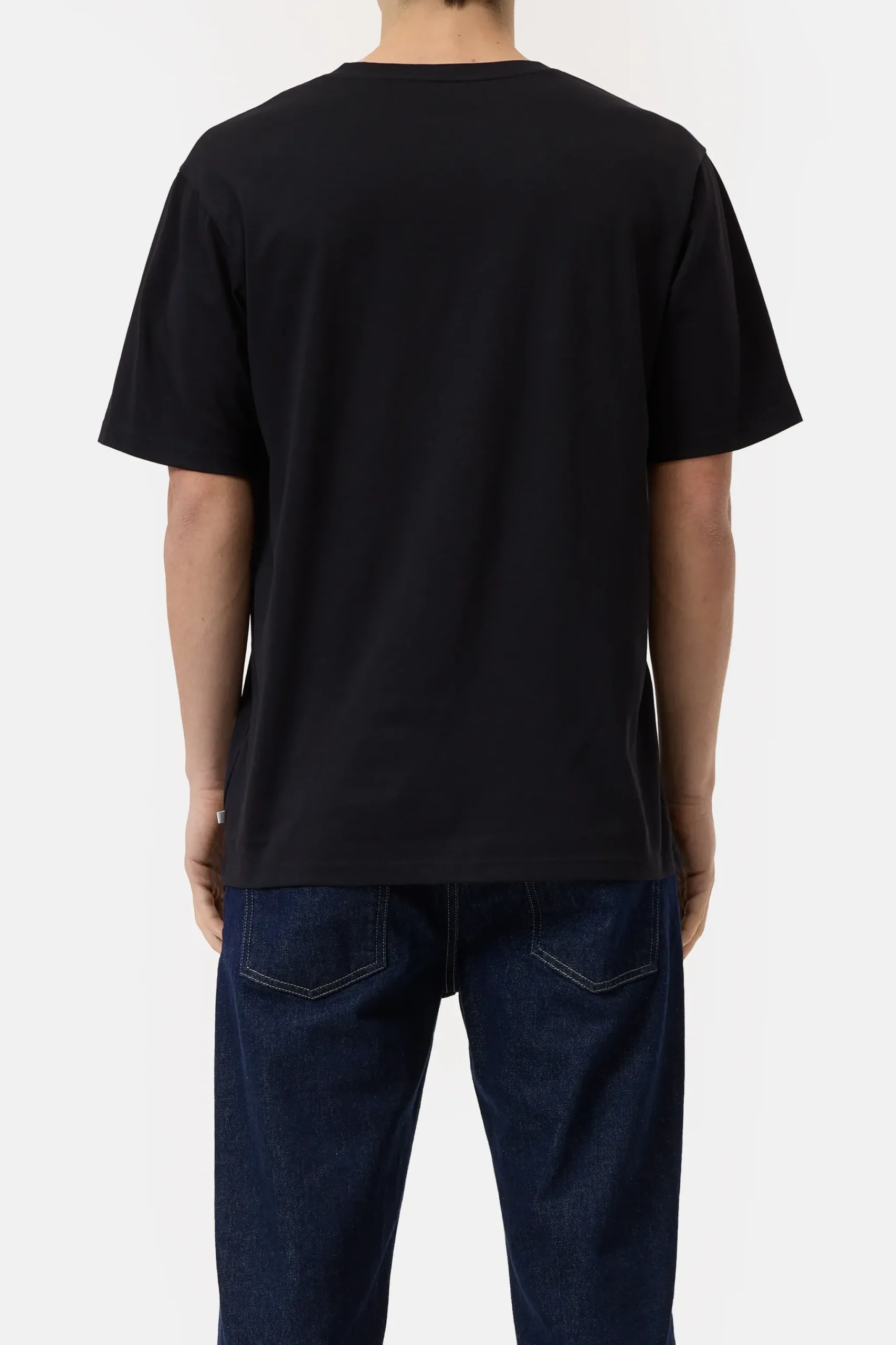 Closed Sweatshirts | T-shirts*V-Neck T-Shirt aus Baumwolle Black