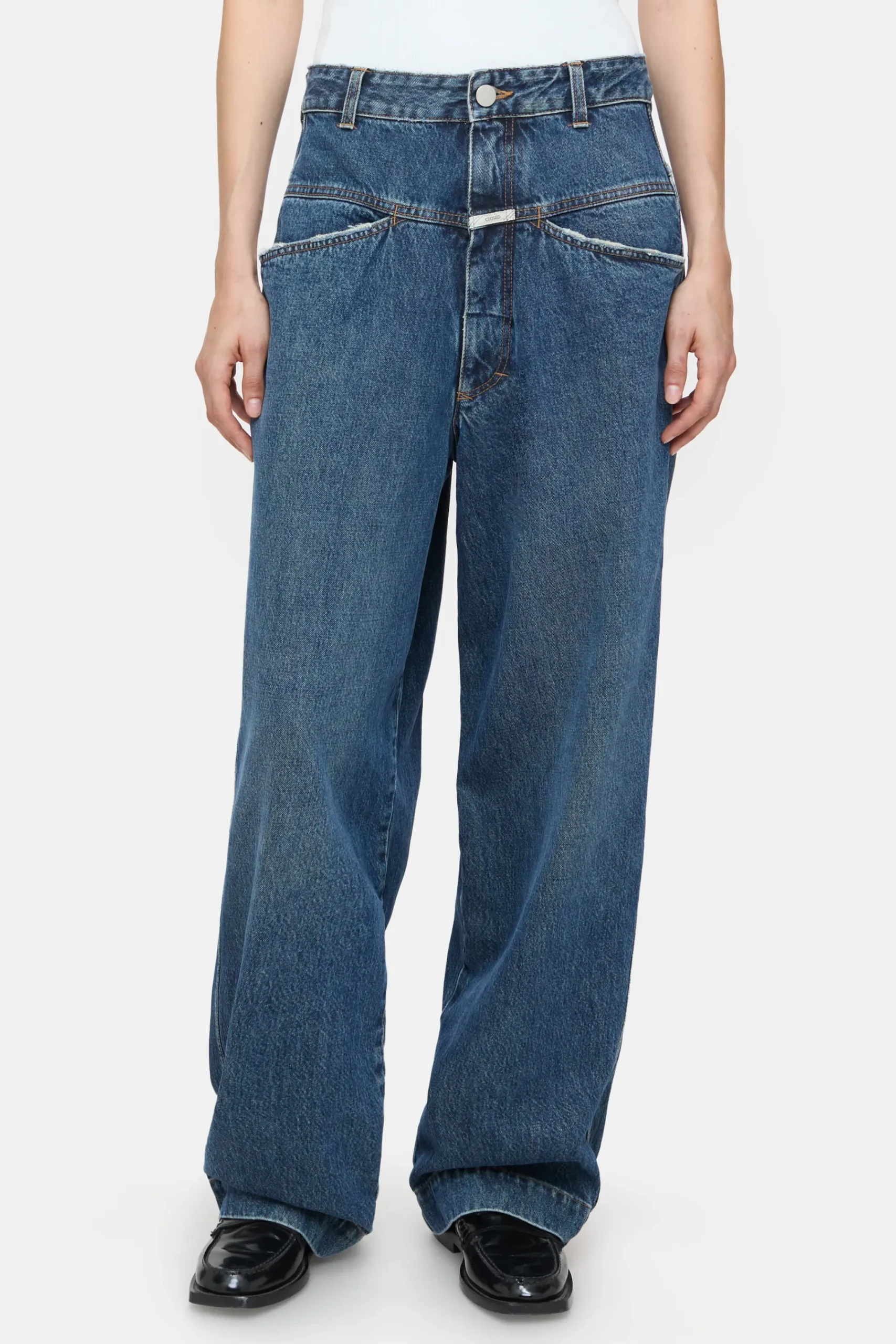 Closed Jeans | Wide Fit*Wide Jeans - Style Name Deni-X Darkblue