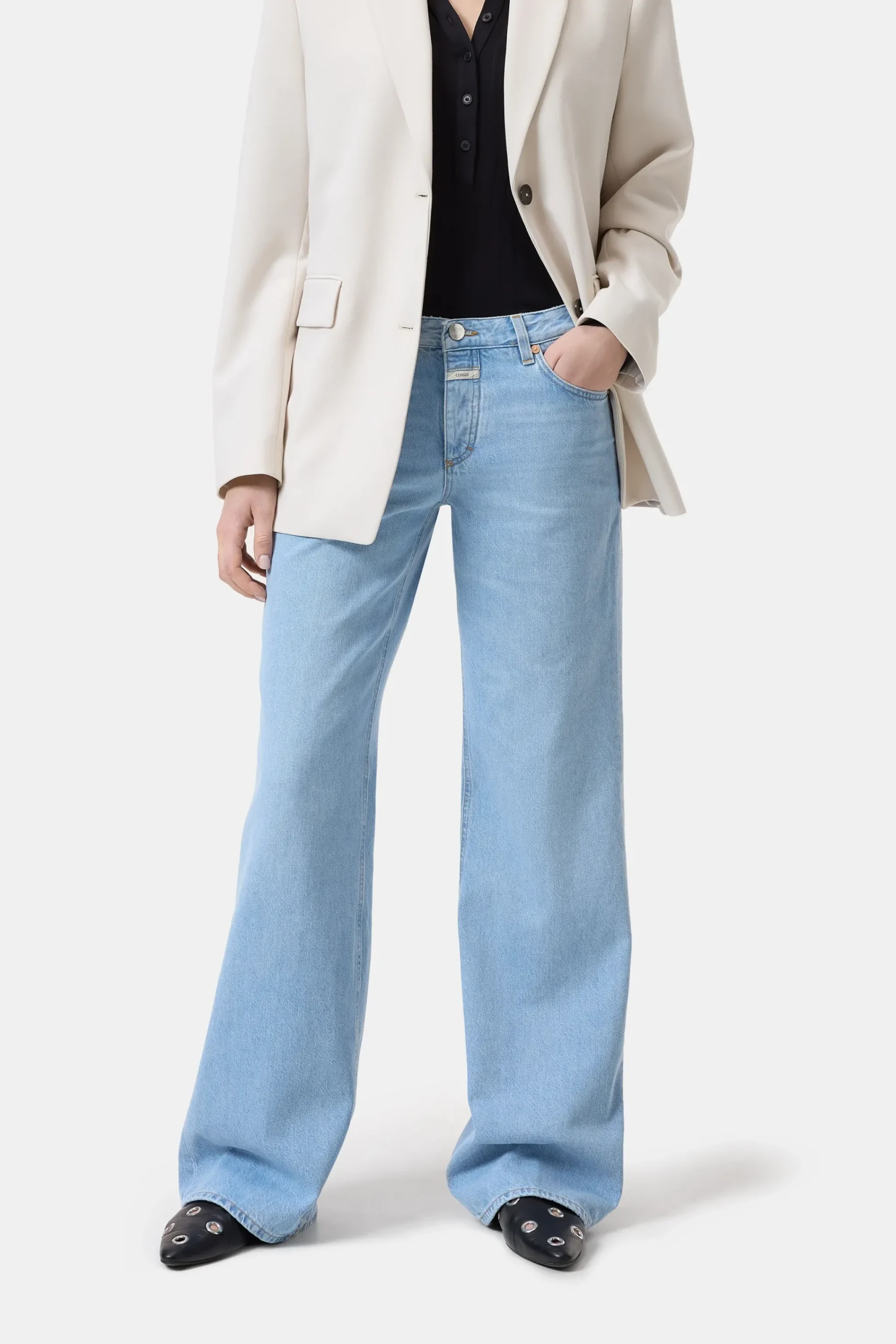 Closed Jeans | Wide Fit*Wide Jeans - Style Name Gillan Lightblue
