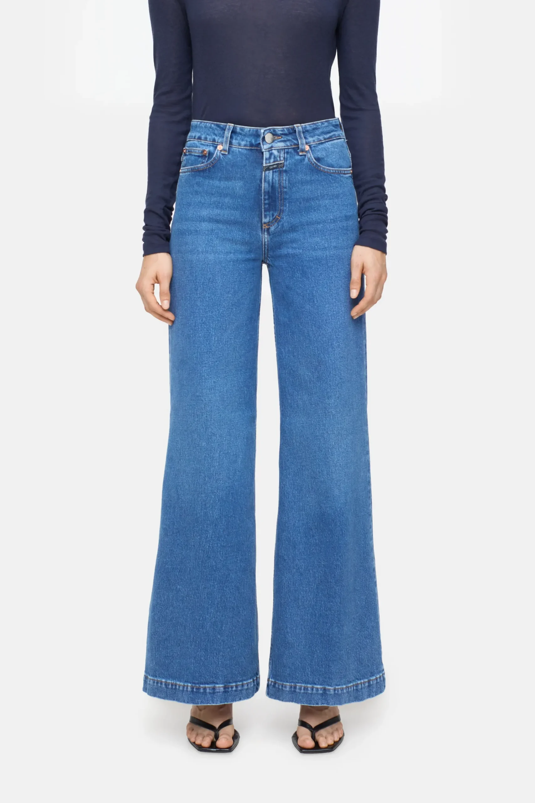 Closed Jeans | Wide Fit*Wide Jeans - Style Name Glow-up Midblue