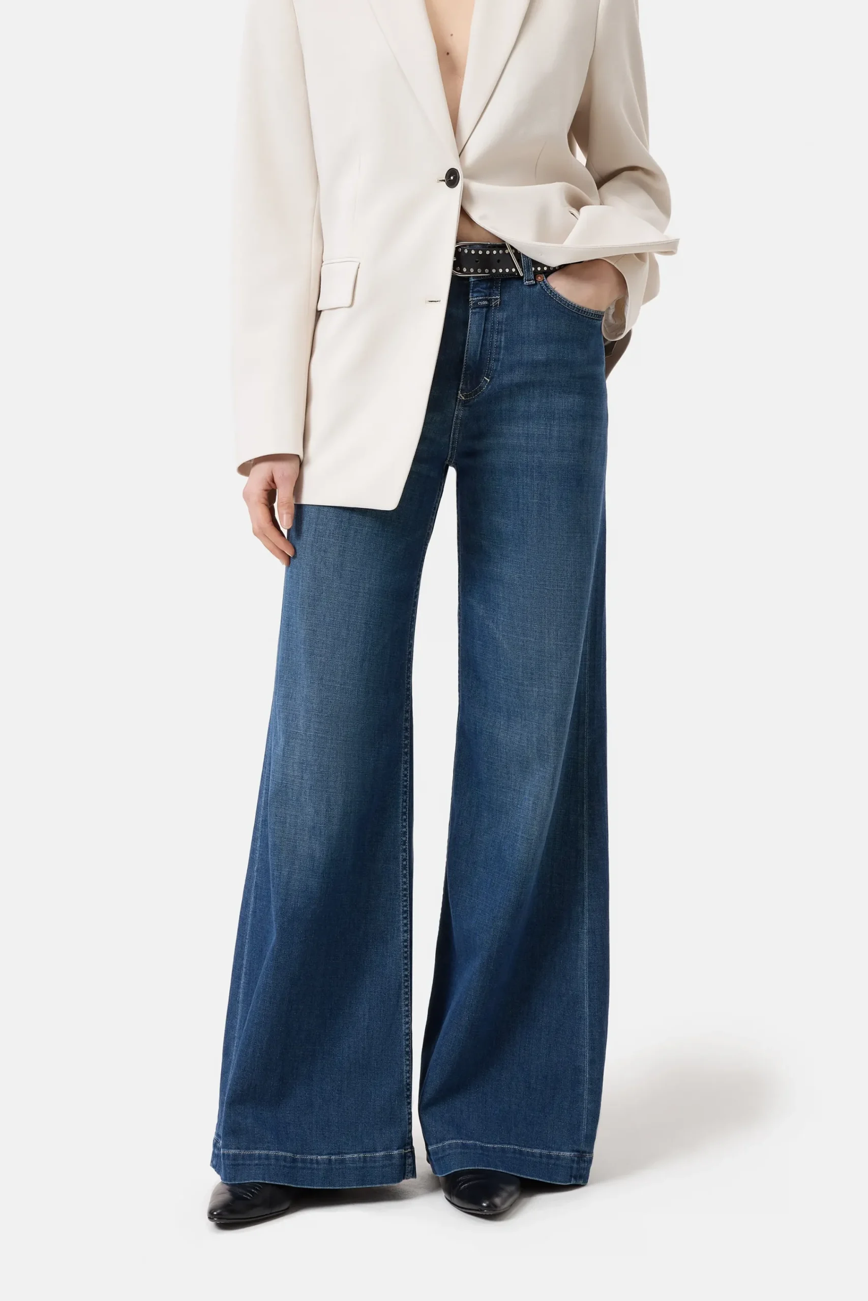 Closed Jeans | Wide Fit*Wide Jeans - Style Name Glow-up Darkblue