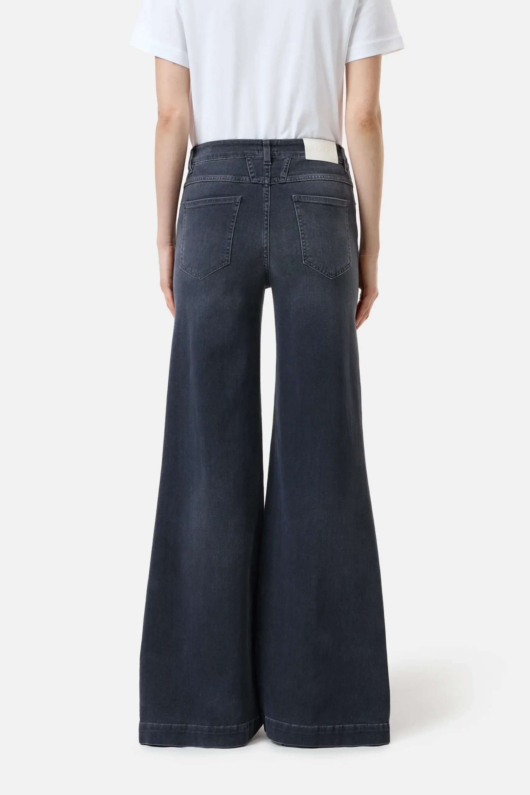 Closed Jeans | Wide Fit*Wide Jeans - Style Name Glow-up Darkgrey