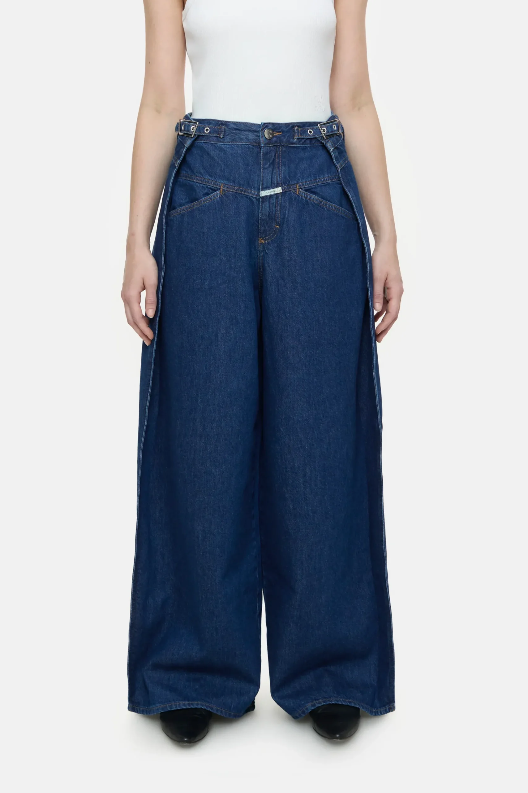 Closed Jeans | Wide Fit*Wide Jeans - Style Name Margo-X Darkblue