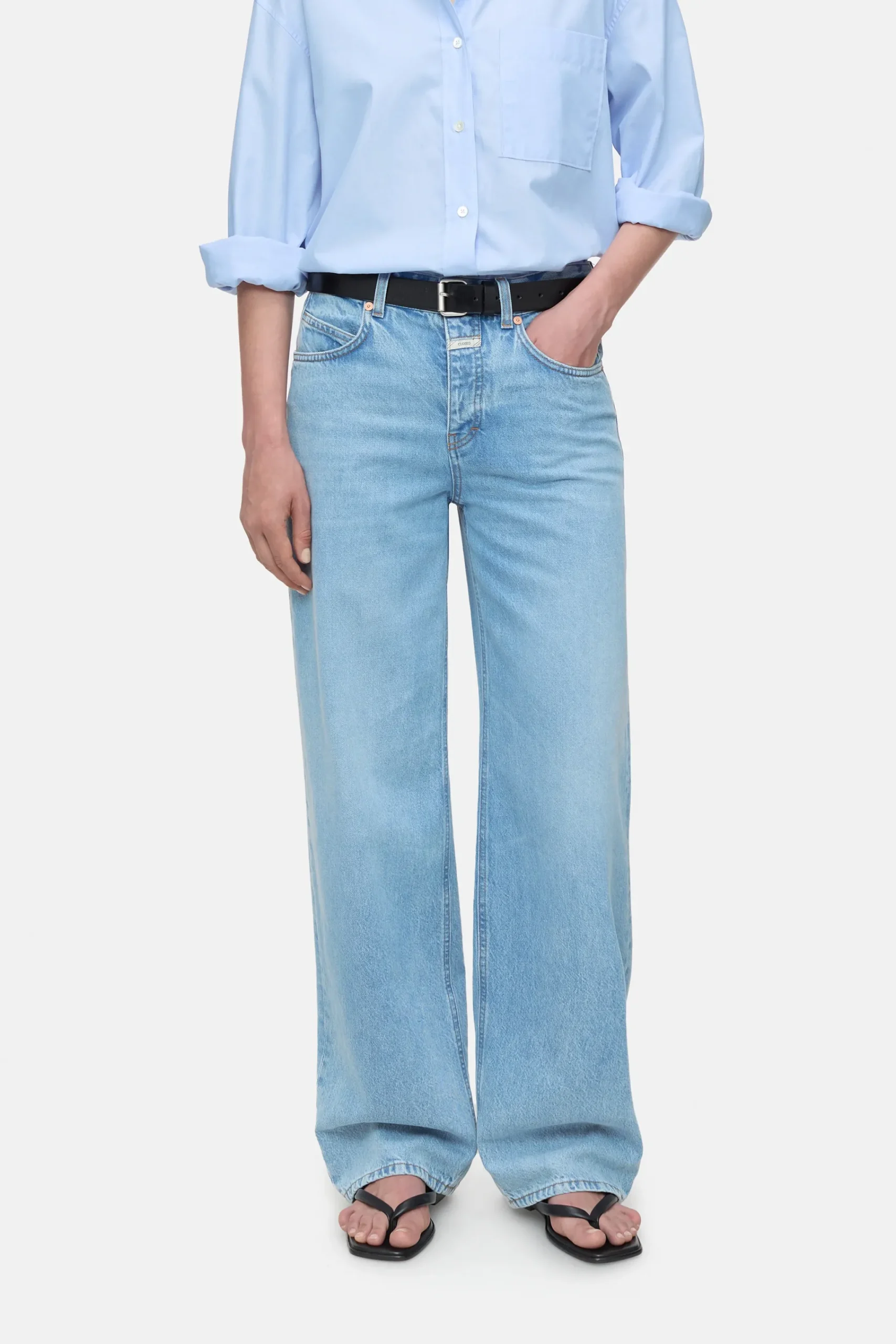 Closed Jeans | Wide Fit*Wide Jeans - Style Name Nikka Lightblue