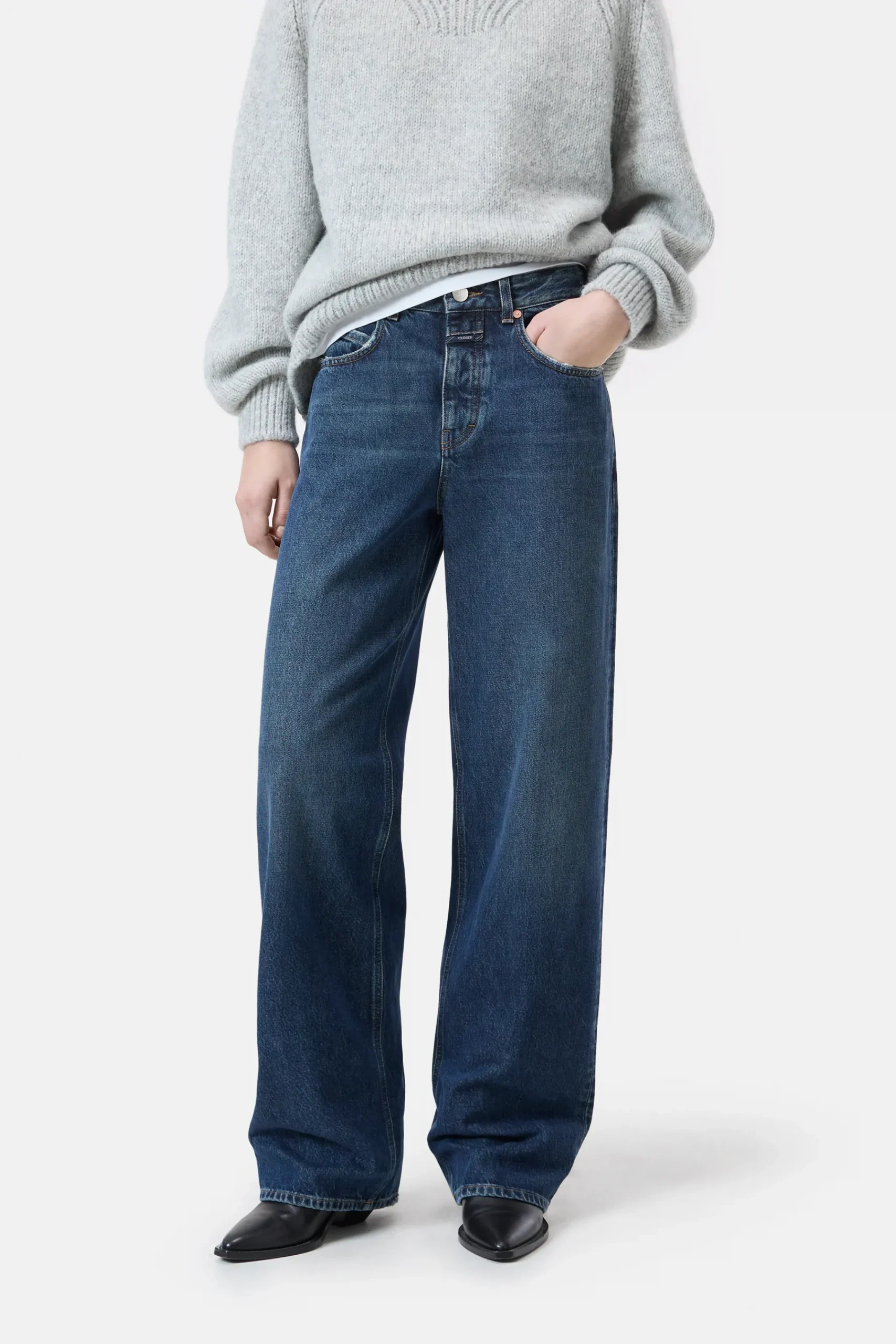Closed Jeans | Wide Fit*Wide Jeans - Style Name Nikka Darkblue